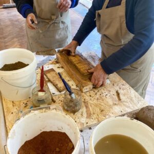 Community Brick Making, The Exchange (photo credit Ben Bosence)