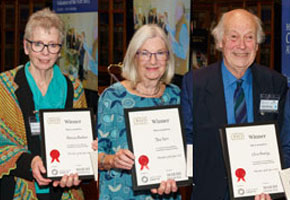 Tricia Basham, Jane Kerr and Chris Rowley