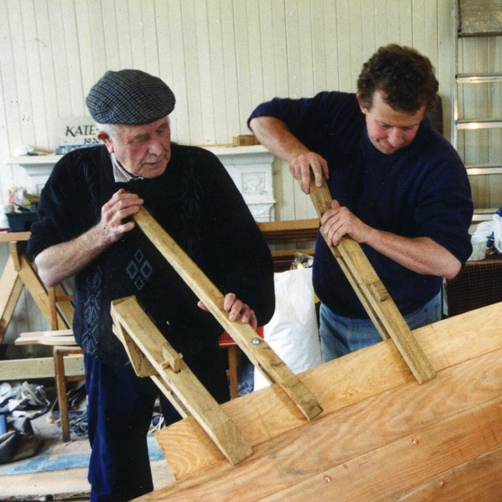 Ronald John MacLean MBE, boat building